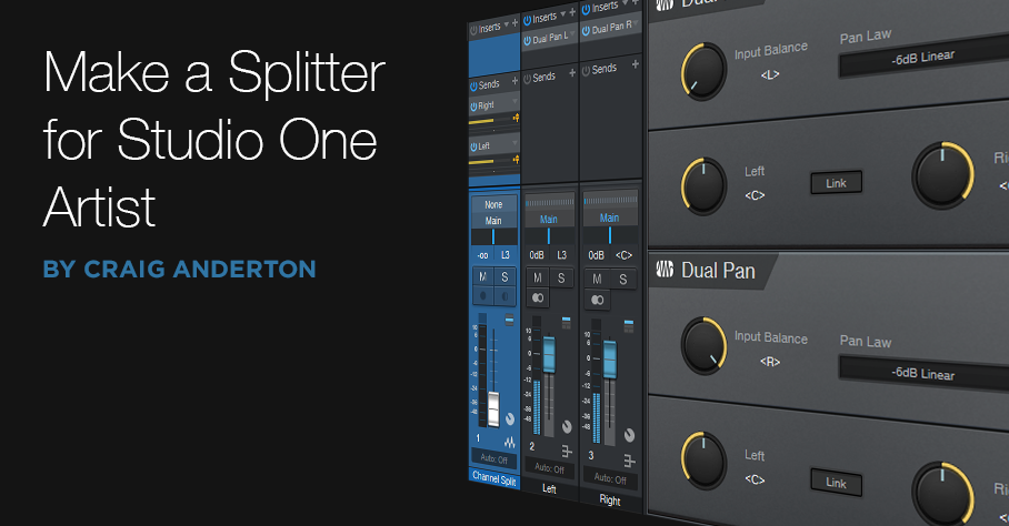 Make a Splitter for Studio One Artist - PreSonus BlogPreSonus Blog